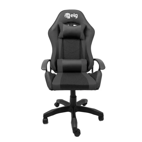 Cadeira Gamer Elg Syrax Ch36bk Preta C/Ajuste Altura