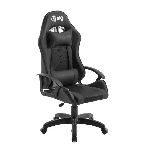 Imagem do produto Cadeira Gamer Elg Syrax Ch36bk Preta C/Ajuste Altura