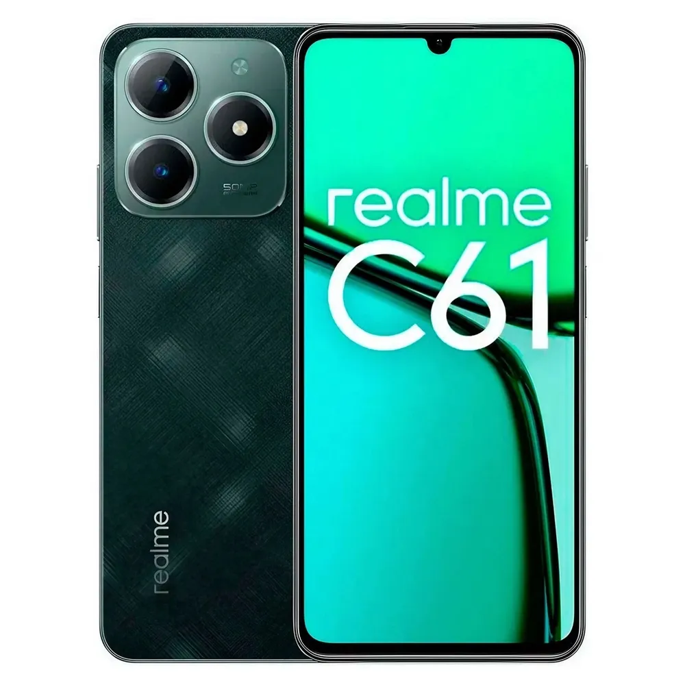 Imagem do produto Celular Realme C61 256gb 8ram Dark Green