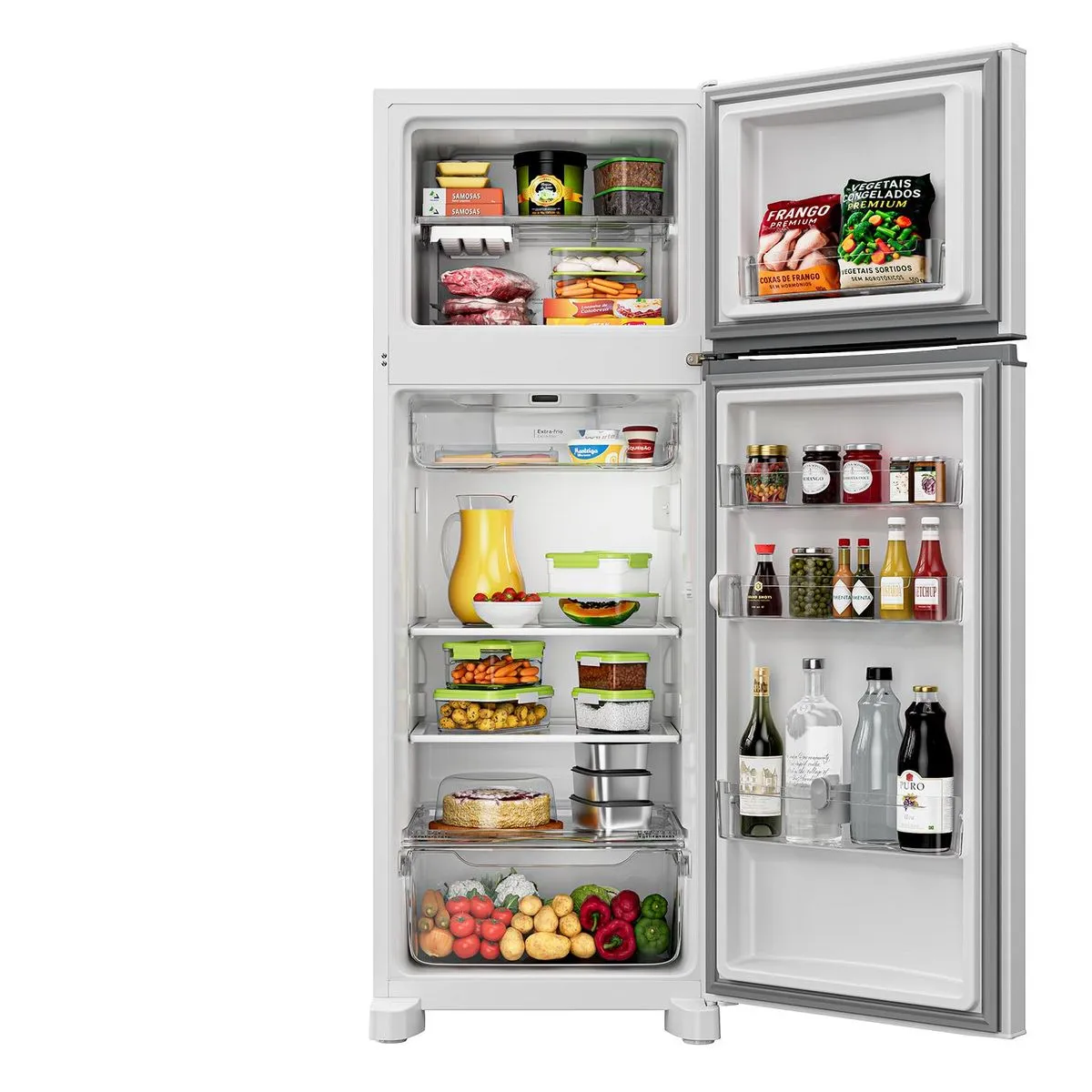 Imagem do produto Refrigerador Consul CRM40MBBNA 333 L 2 Portas Branco Frost Free 220V