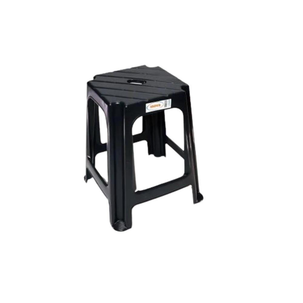 Banqueta Inova Plastica Preta