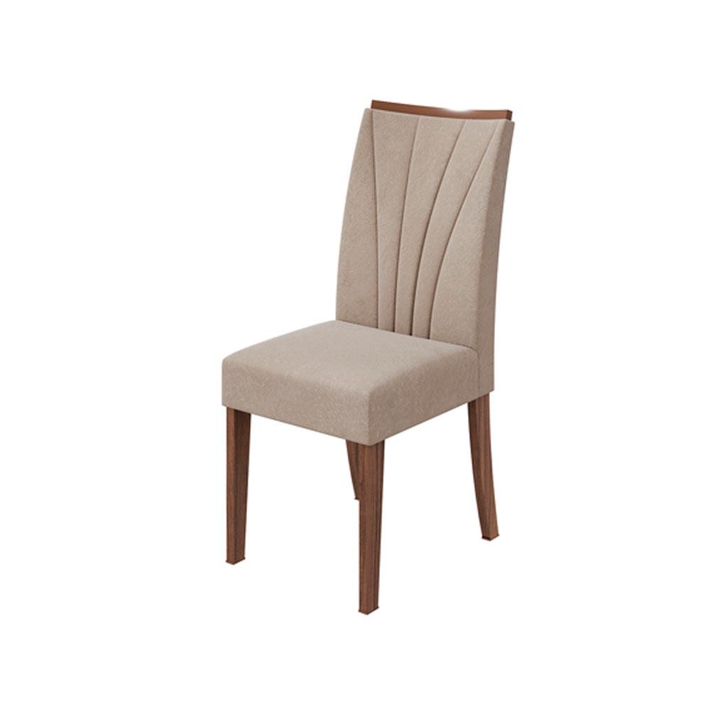 Cadeira Lopas Apogeu Tec95 Sd Animale Bege Rovere Naturale