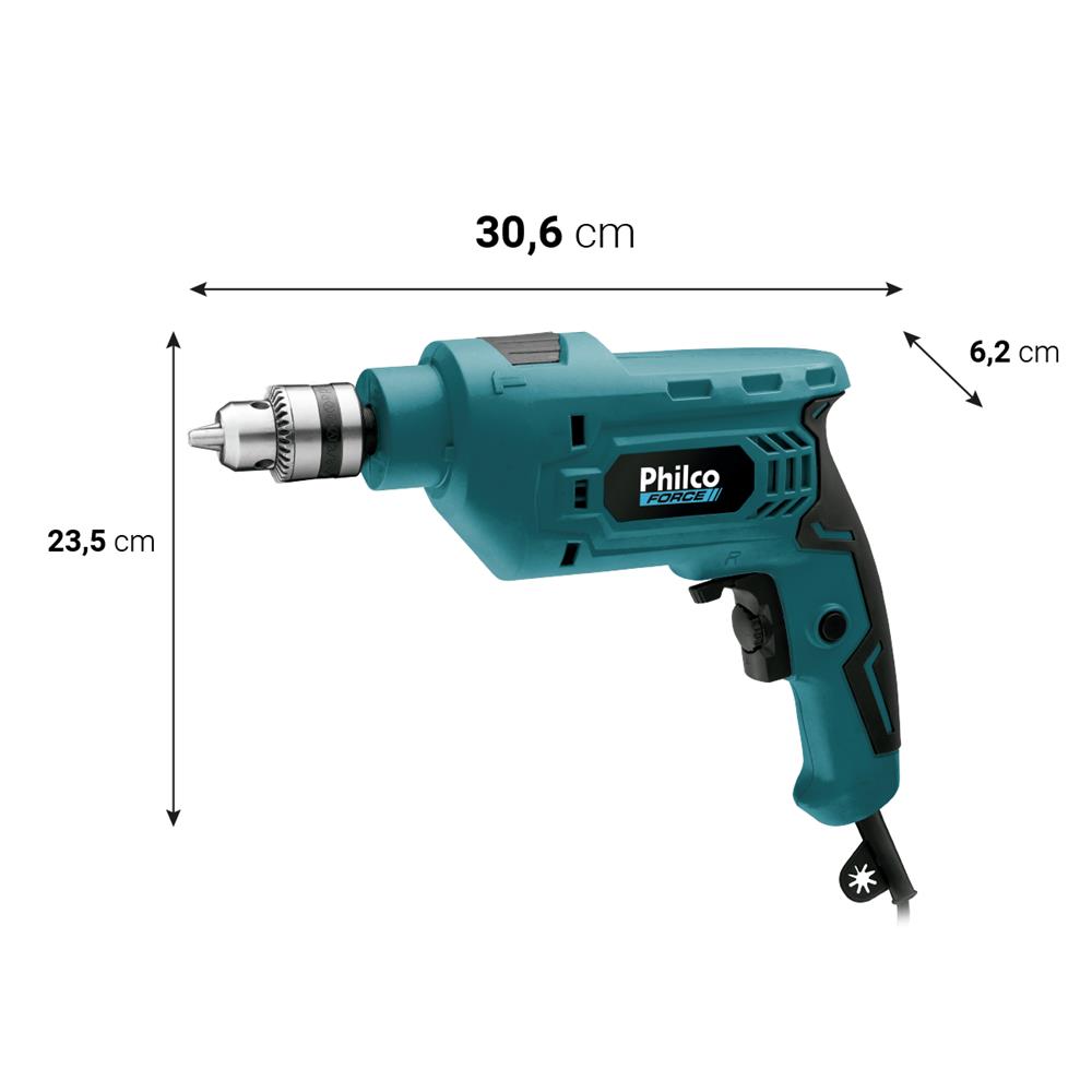 Imagem do produto Furadeira Philco PFU01M 650W 220V Azul