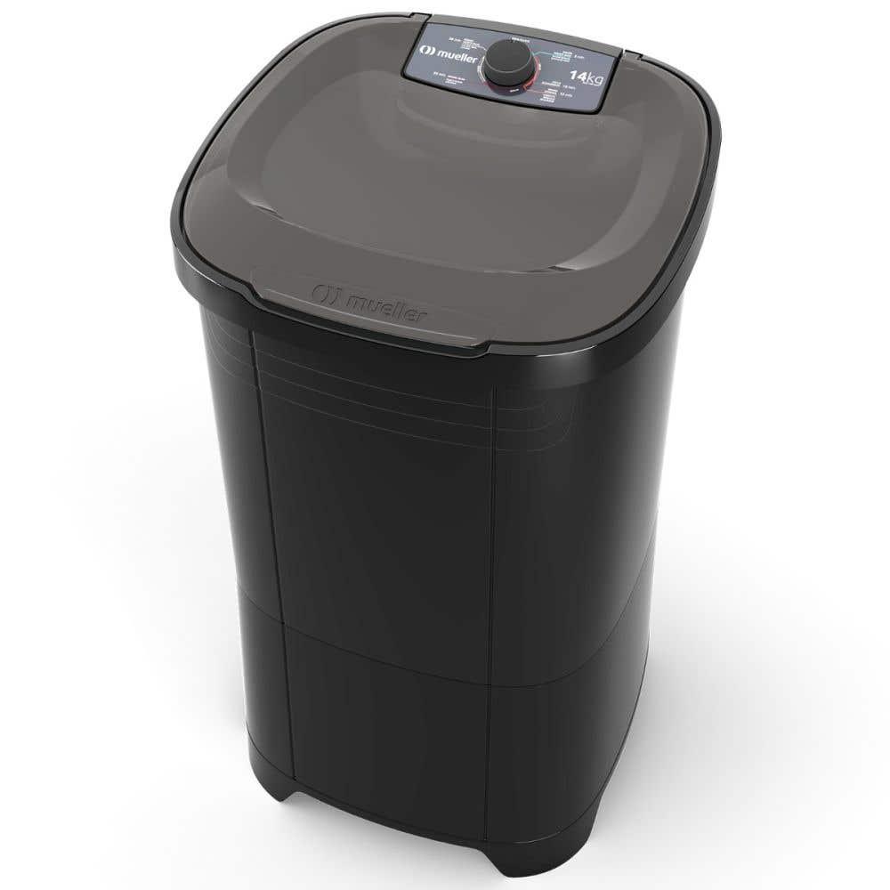 Lavadora Mueller 14kg Semi Aut. Preta MLT14B 220V