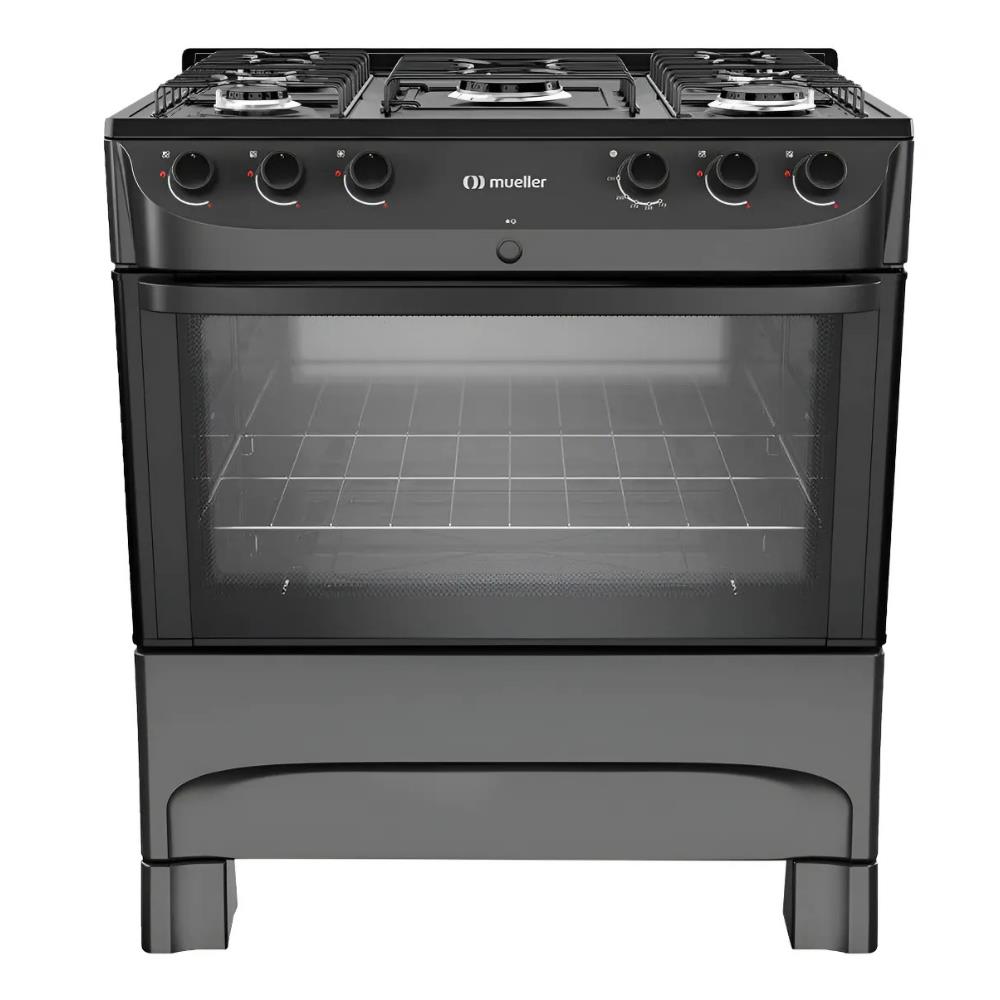 Fogao Mueller MFI5BC 5 Bocas Preto Fosco