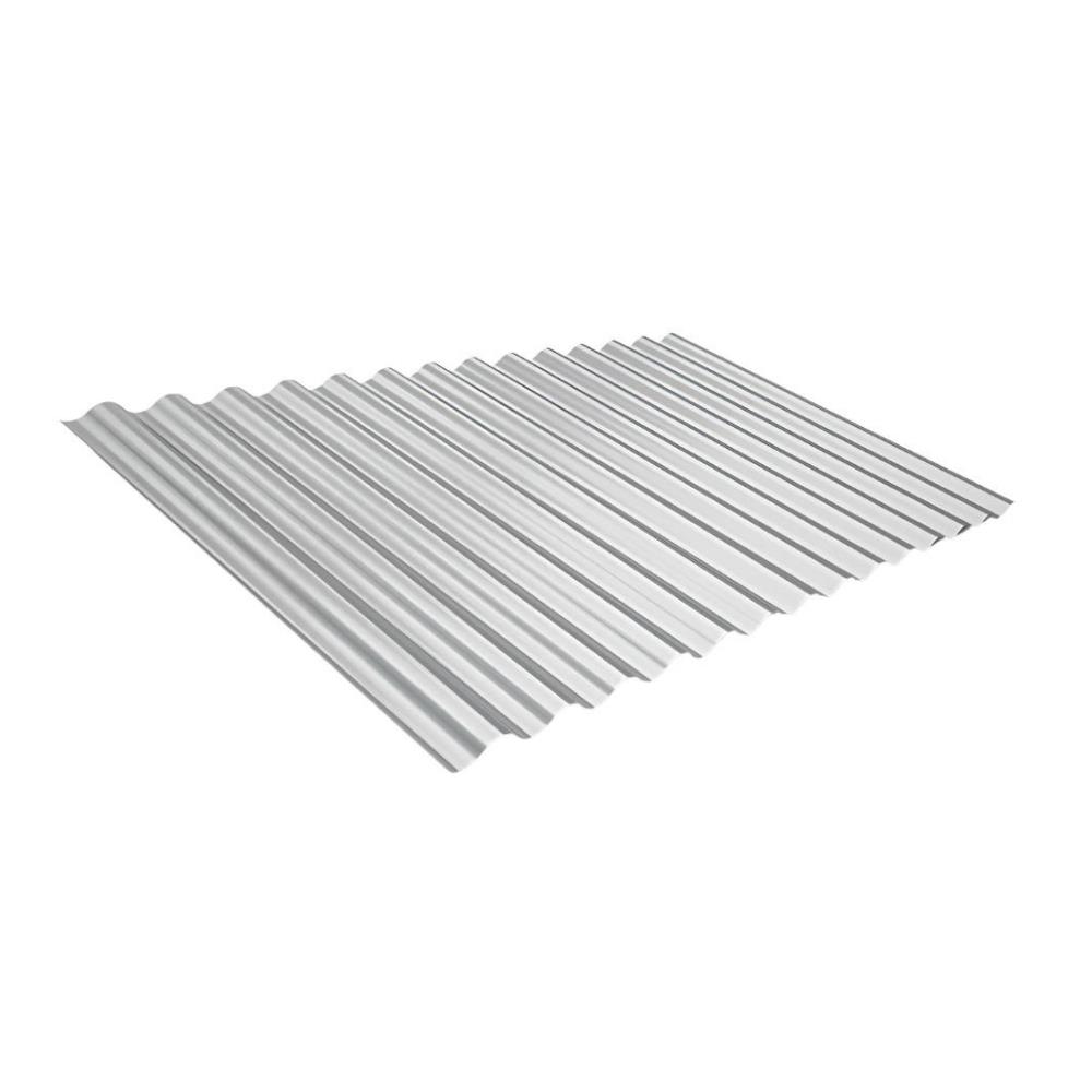 Telha Aco Cearense Ondulada 0,43mm Zincada 5 Mt