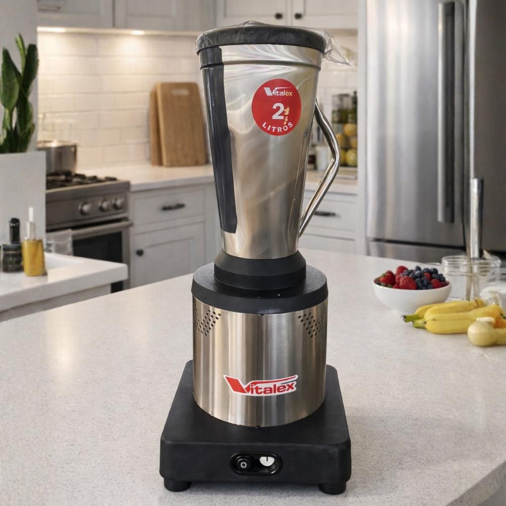 Imagem do produto Liquidificador Industrial Vitalex Alta Rotação 2 Litros Inox 220V