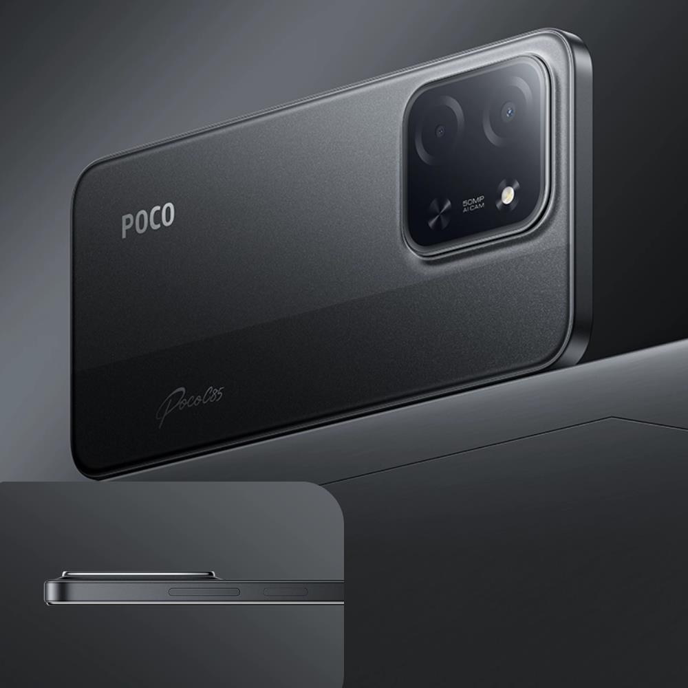 Imagem do produto Celular Xiaomi Poco C85 256GB 8G+8G Preto