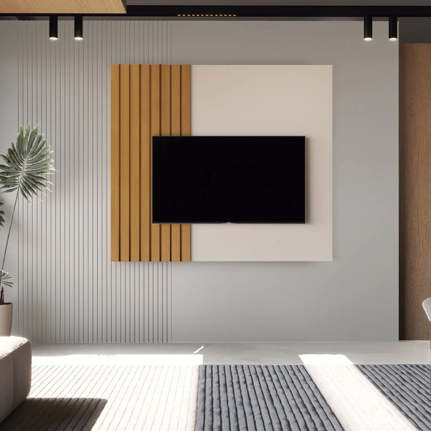 Imagem do produto Painel Jb Bot 1.4 Off White/Nature