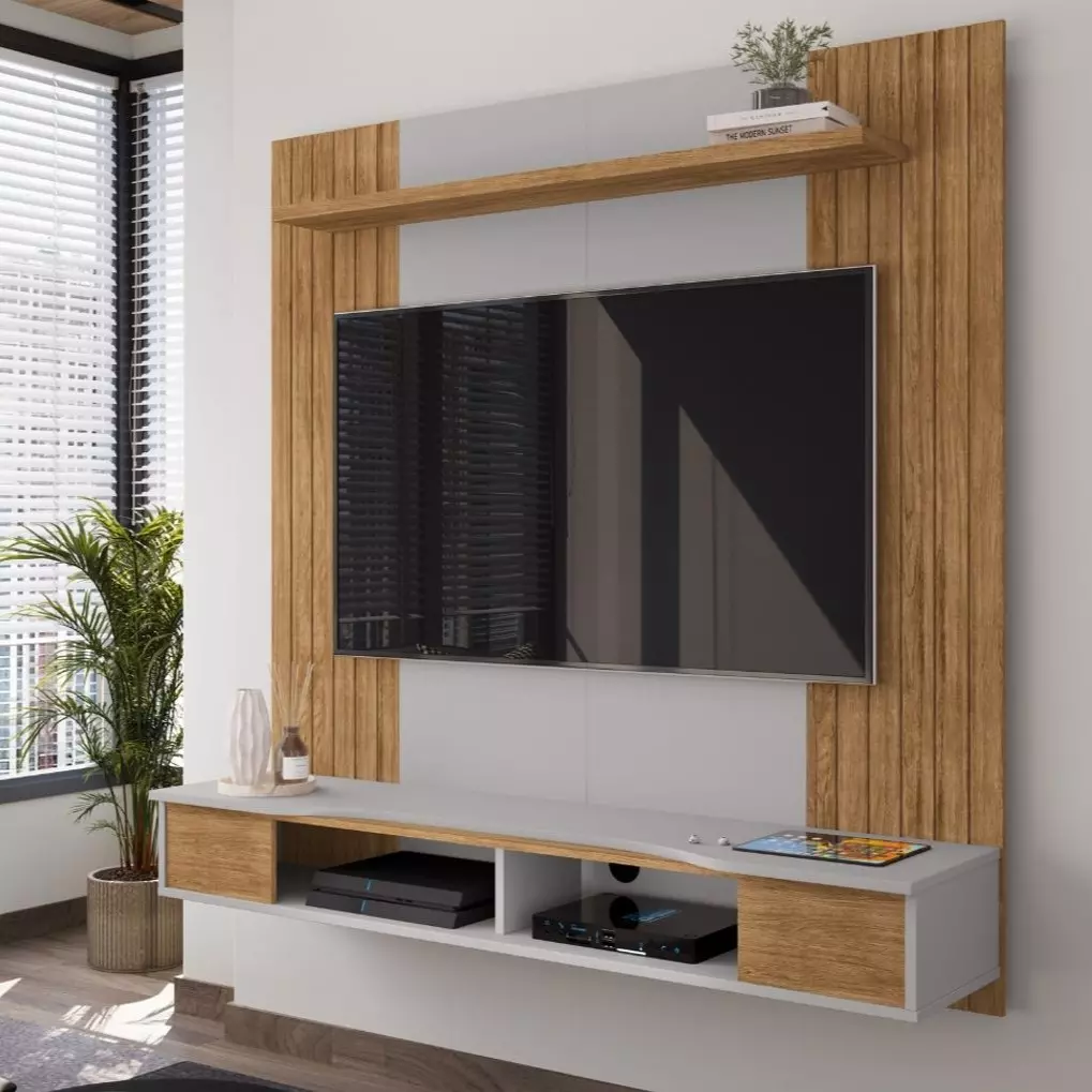 Imagem do produto Painel Bechara Ipanema 136m Nat/Off Tv 55