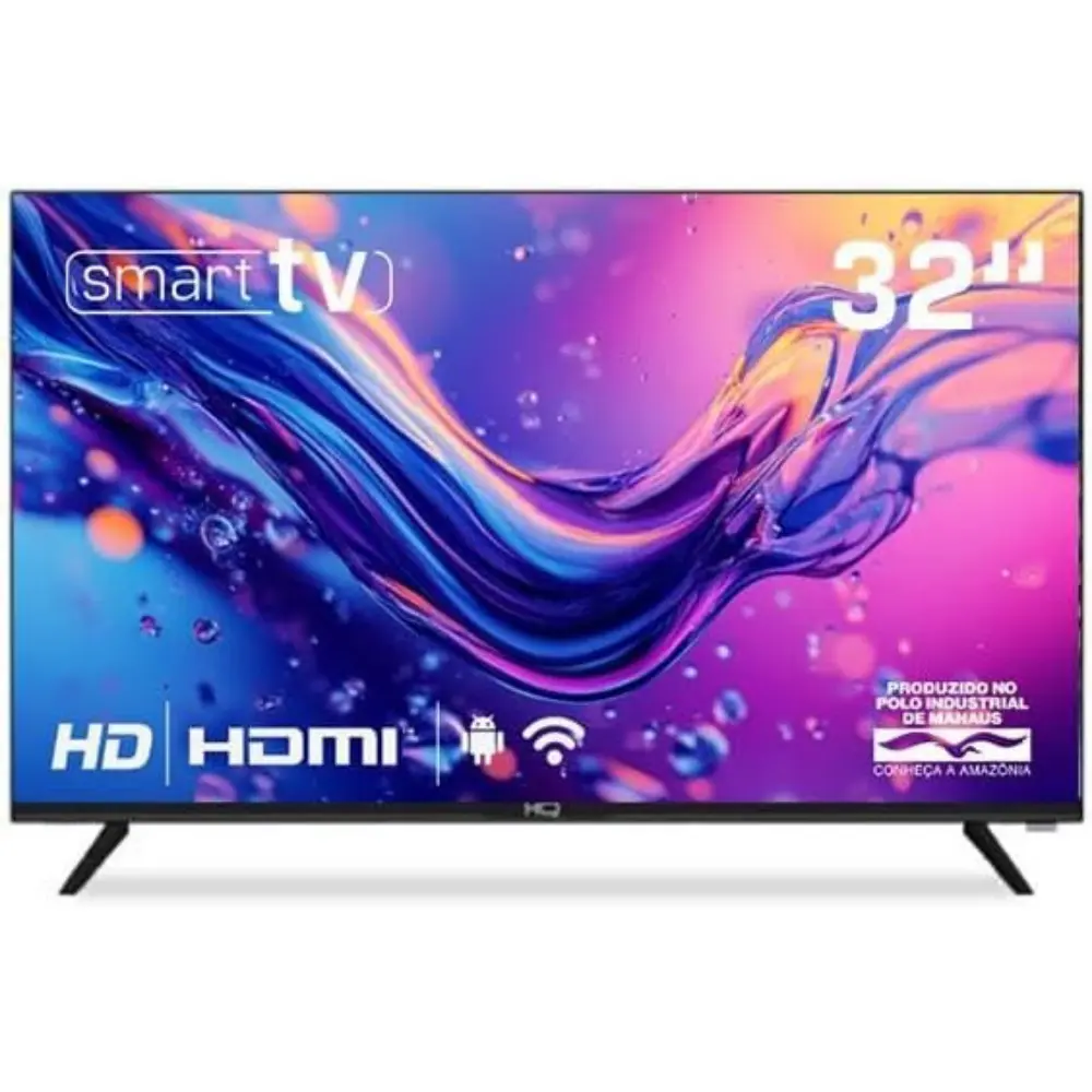 Smart TV HQ Screen 32 LED HD Android HQS32NKHM