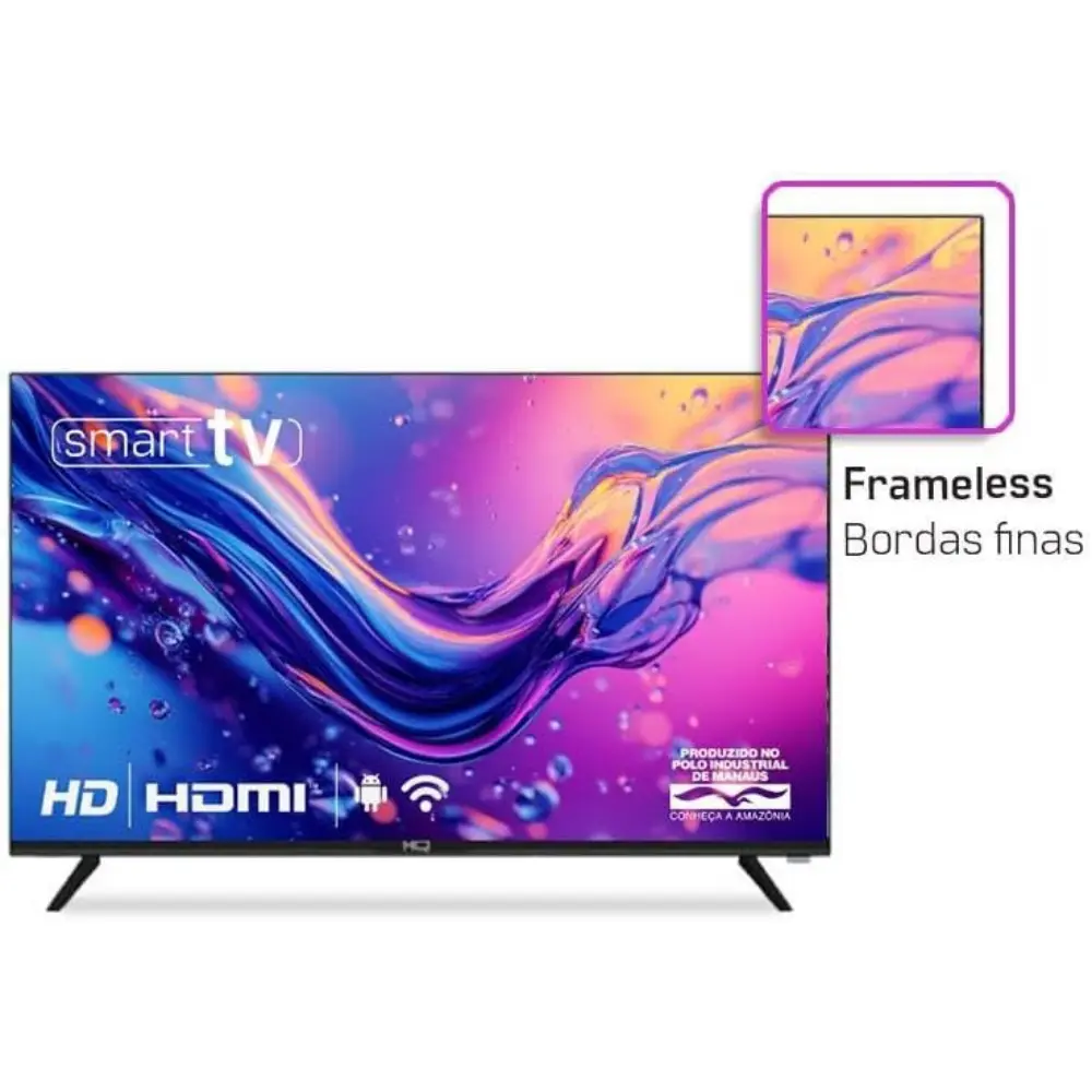 Imagem do produto Smart TV HQ Screen 32 LED HD Android HQS32NKHM