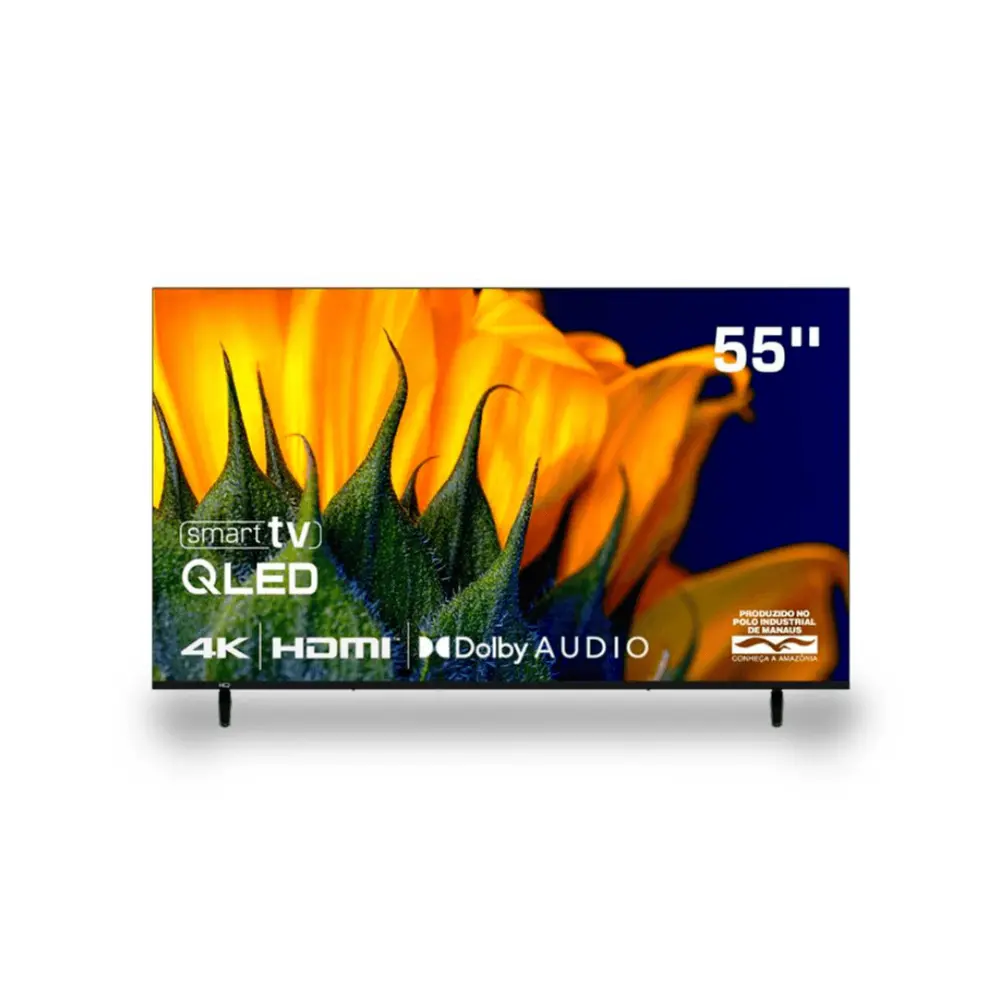 Smart TV HQ QLED 55 4K UHD HQQLED55SM