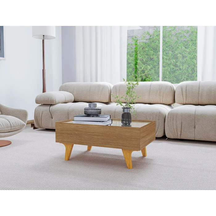 Imagem do produto Mesa de Centro Bechara Sena Naturale com Espelho