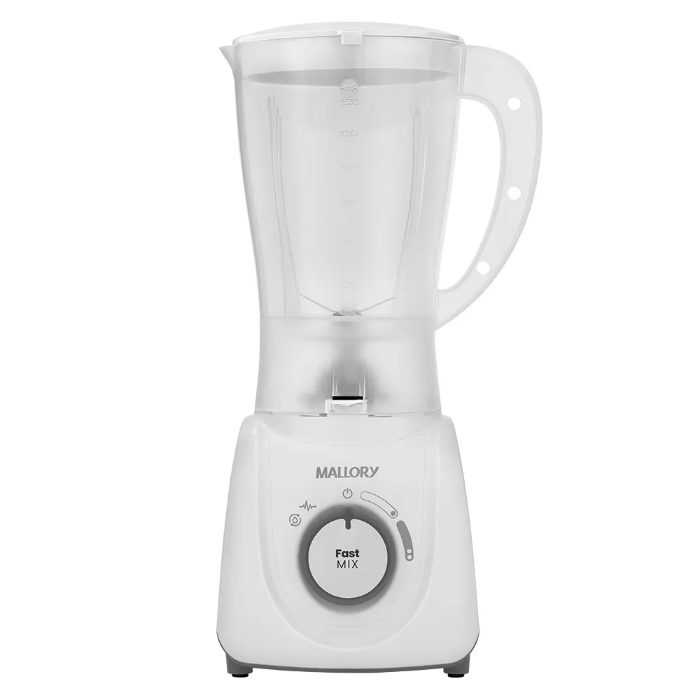 Liquidificador Mallory Fast Mix 2,1L 600W Branco 220V