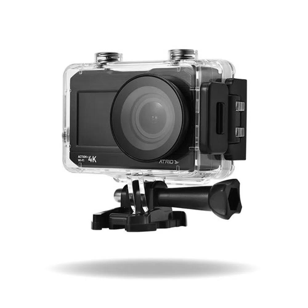 Imagem do produto Camera de Acao Multilaser Action+selfie 4k Wifi Tela Lcd 2pol 16mp 30 F
