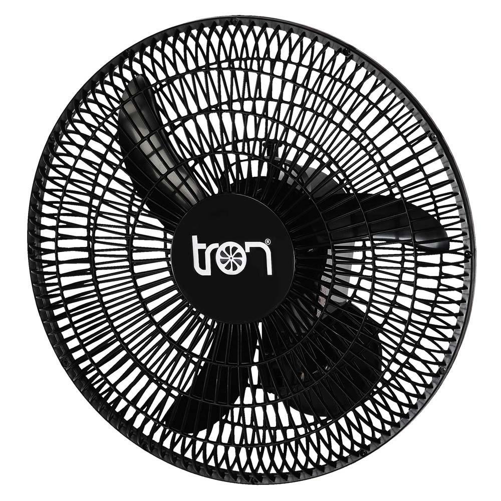 Ventilador Tron Parede Oscilante 50cm Preto