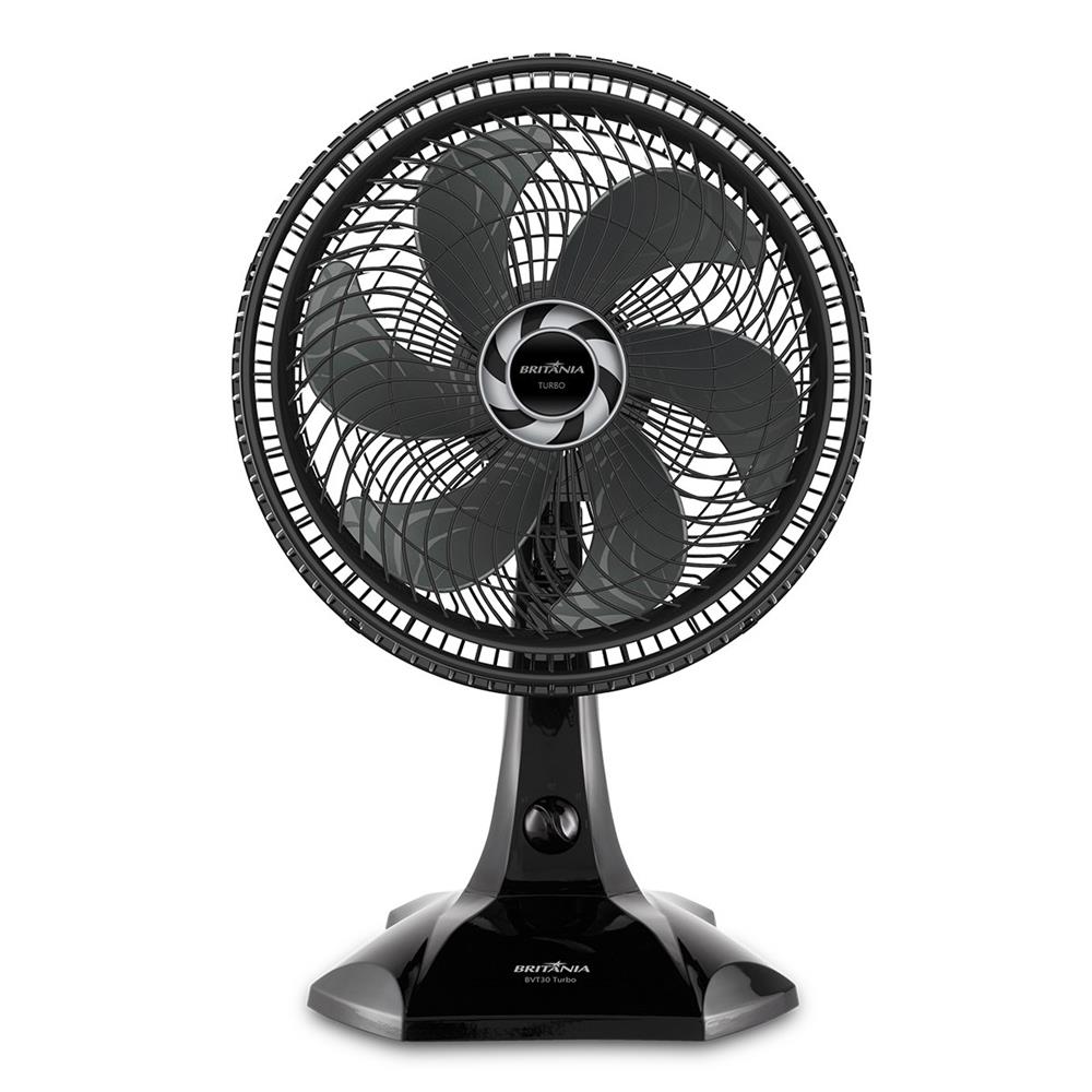 Ventilador Britania Bvt30 Turbo 220v Preto