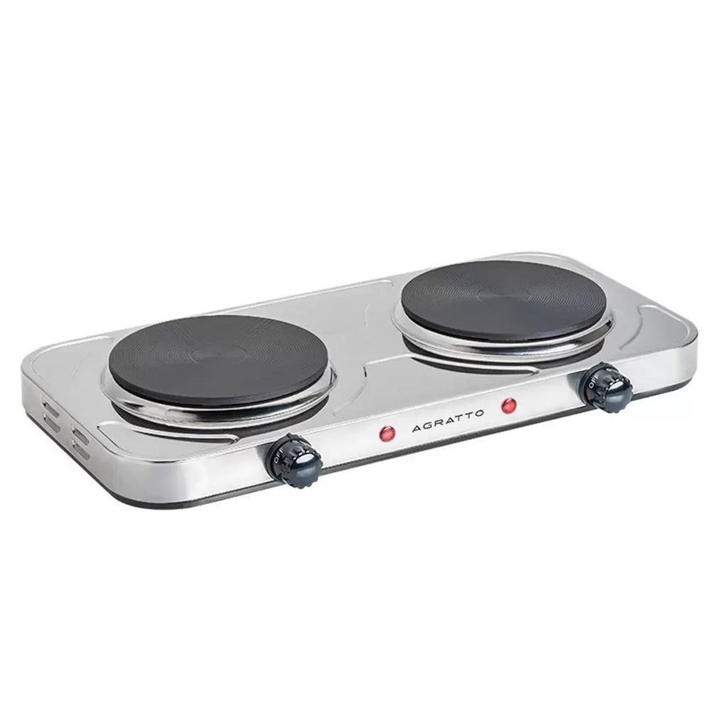 Fogao Agratto Elet.de Mesa Fm-02 2 Pratos 220v 2000w-