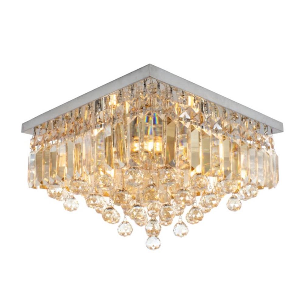 Plafon Lumier Quadra 25x25 Ambar Lo15005-a