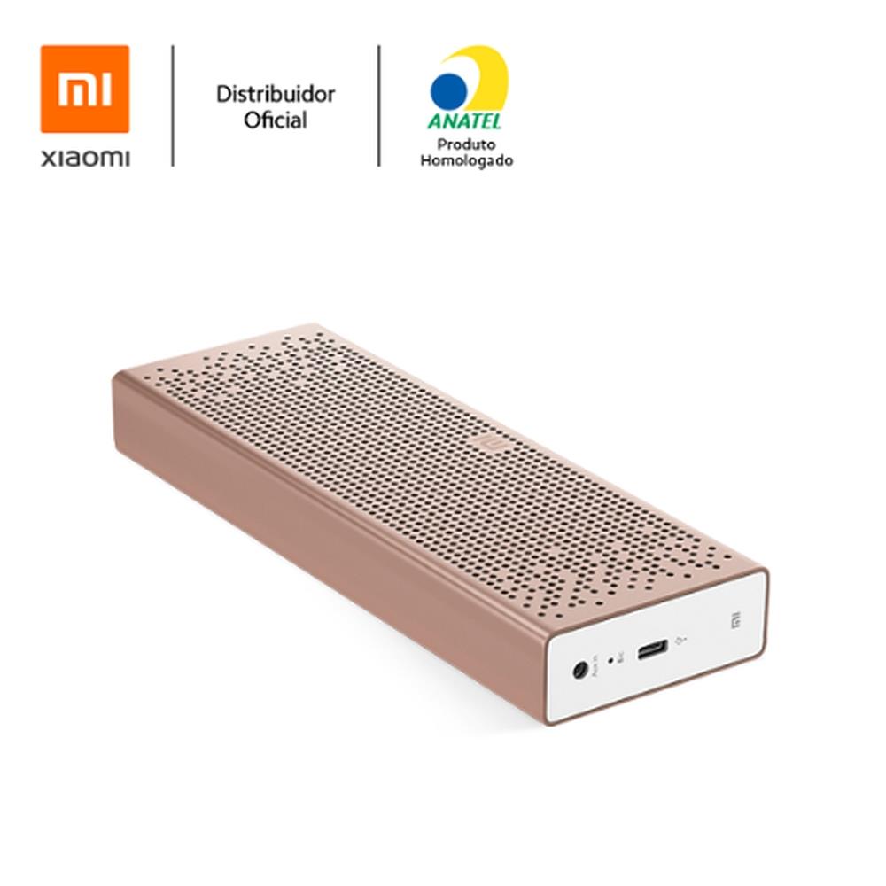 Caixa Som Bluetooth Portatil 5w Xm, Dourado (xm 330drd)