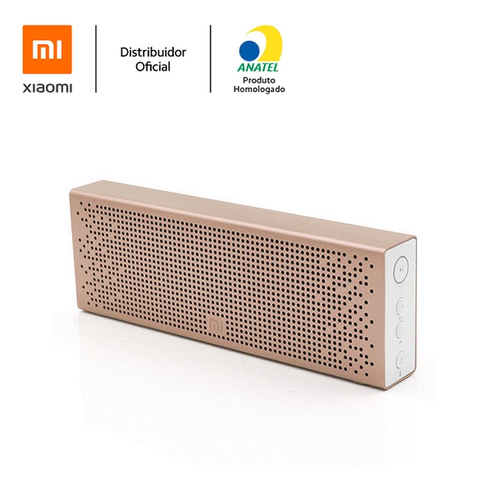 Imagem do produto Caixa Som Bluetooth Portatil 5w Xm, Dourado (xm 330drd)