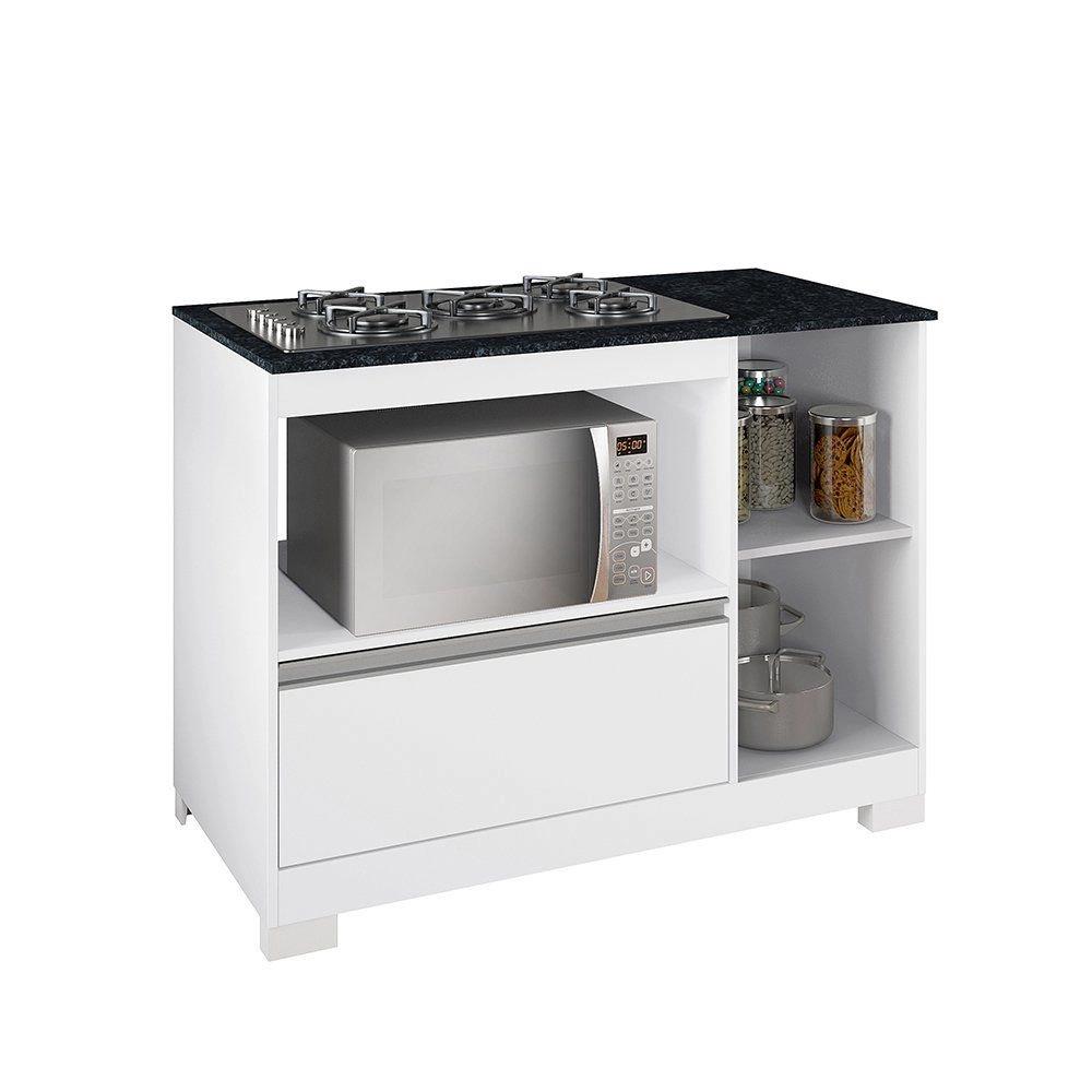 Imagem do produto Balcao Notavel para Cooktop NT 3050 Branco New/Granito