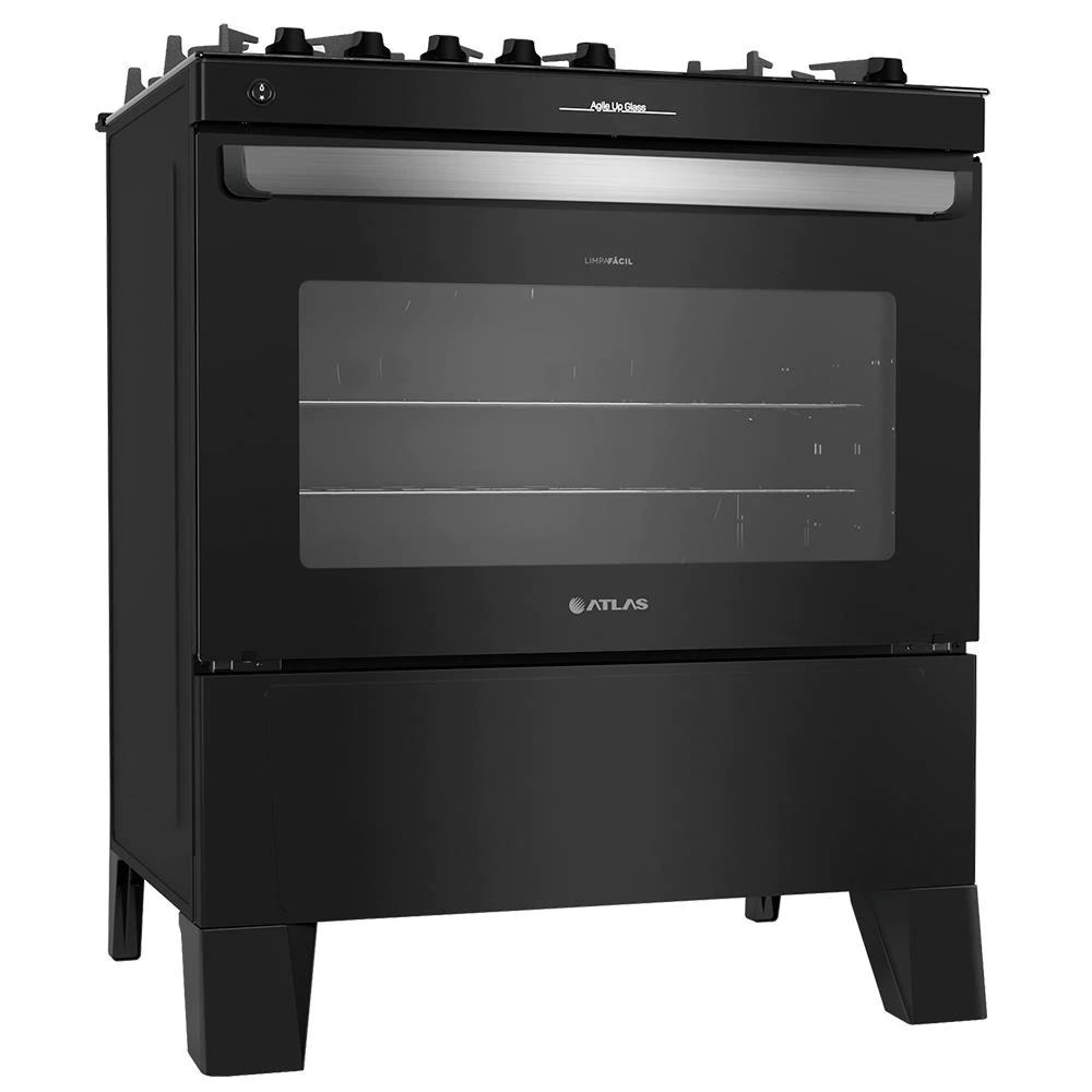 Imagem do produto Fogao Atlas 5bc Atlas Agile Up Glass Pto 20