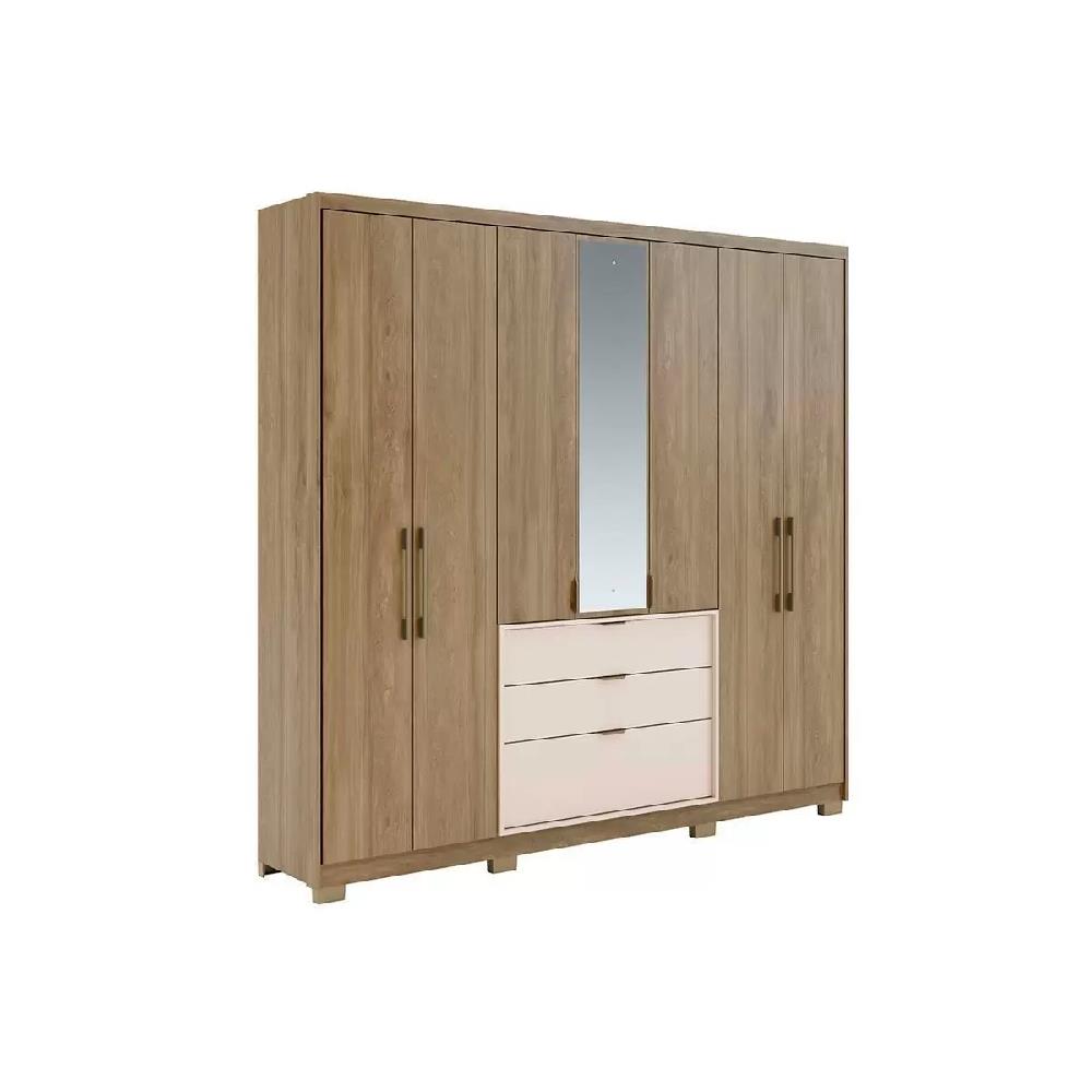 Guarda-roupa Carraro Urban 7pts 1108 C/esp Noc Cam Off