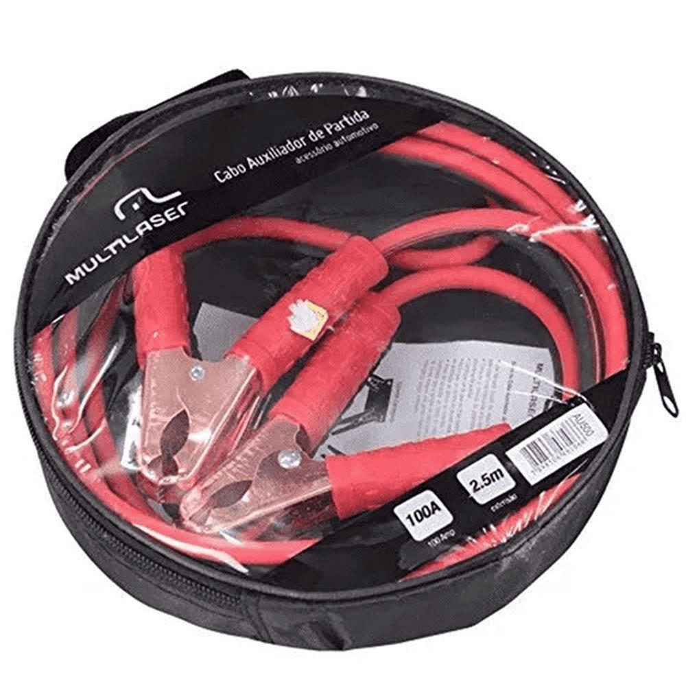 Imagem do produto Cabo Multilasr Booster 2,5m 100a (cabo Chupeta Veiculos Leves)