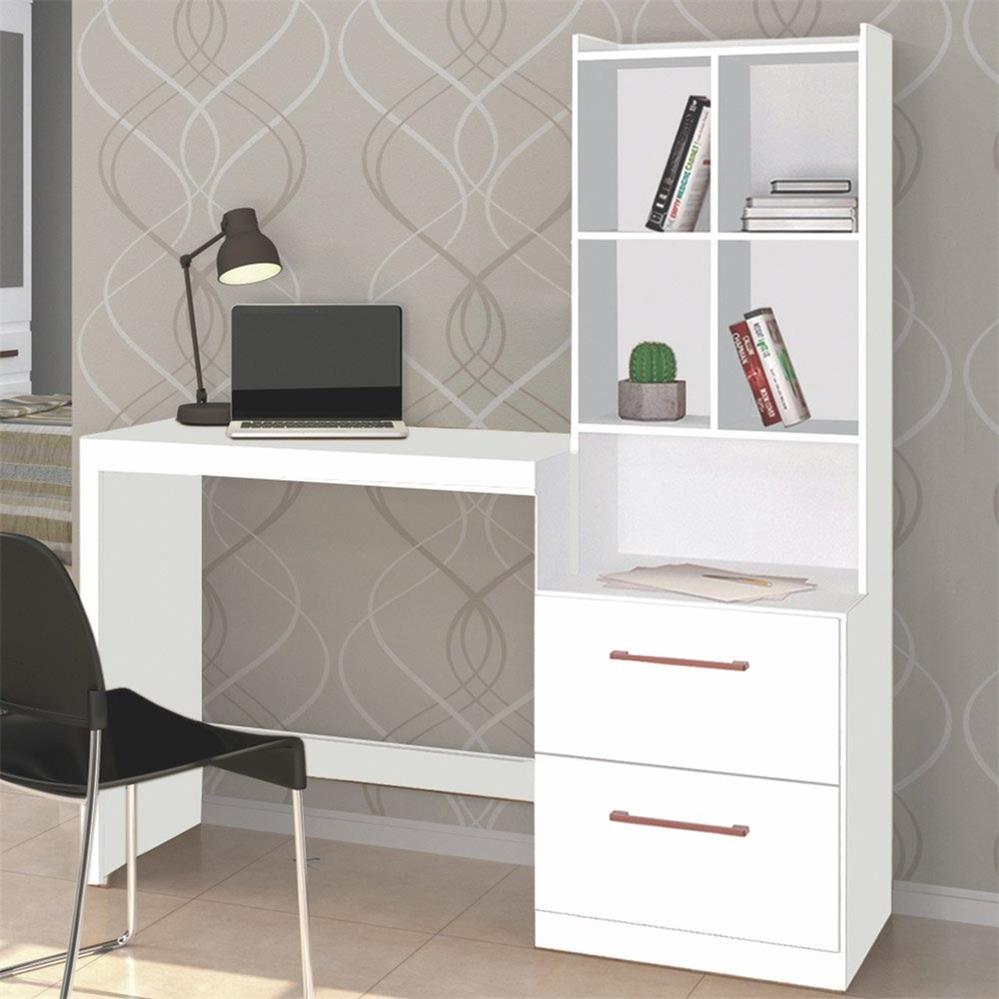 Imagem do produto Escrivaninha Tuboarte Silvia 2g Branco/bco