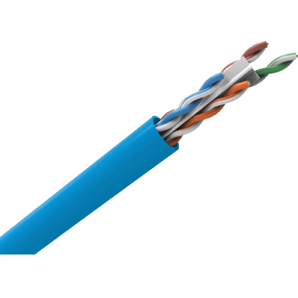 Imagem do produto Cabo Lan Cat6 24awg X 4p Cmx Azul Rohs