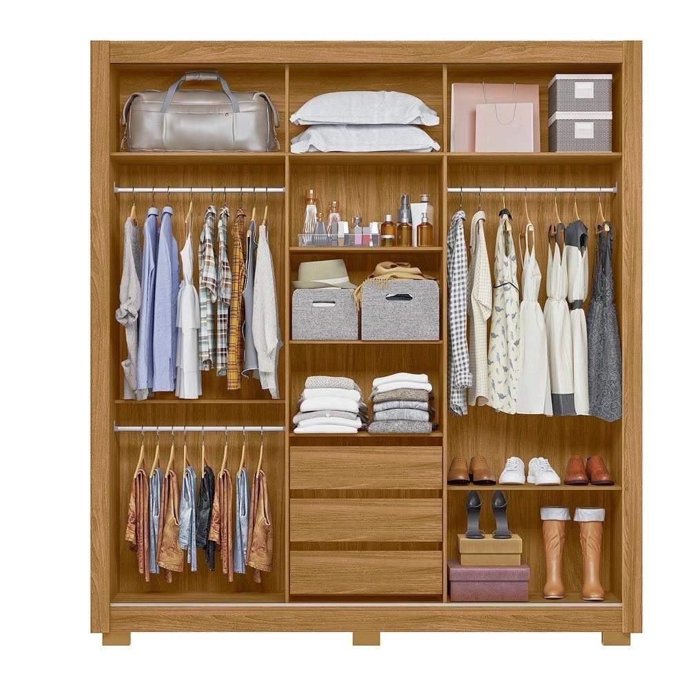 Imagem do produto Guarda-roupa Moval Canada Freijo/cinza Esp 987031