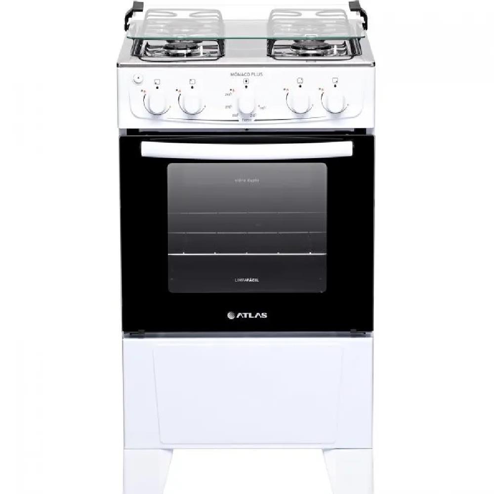 Fogao Atlas 4q Monaco Plus Bco 20