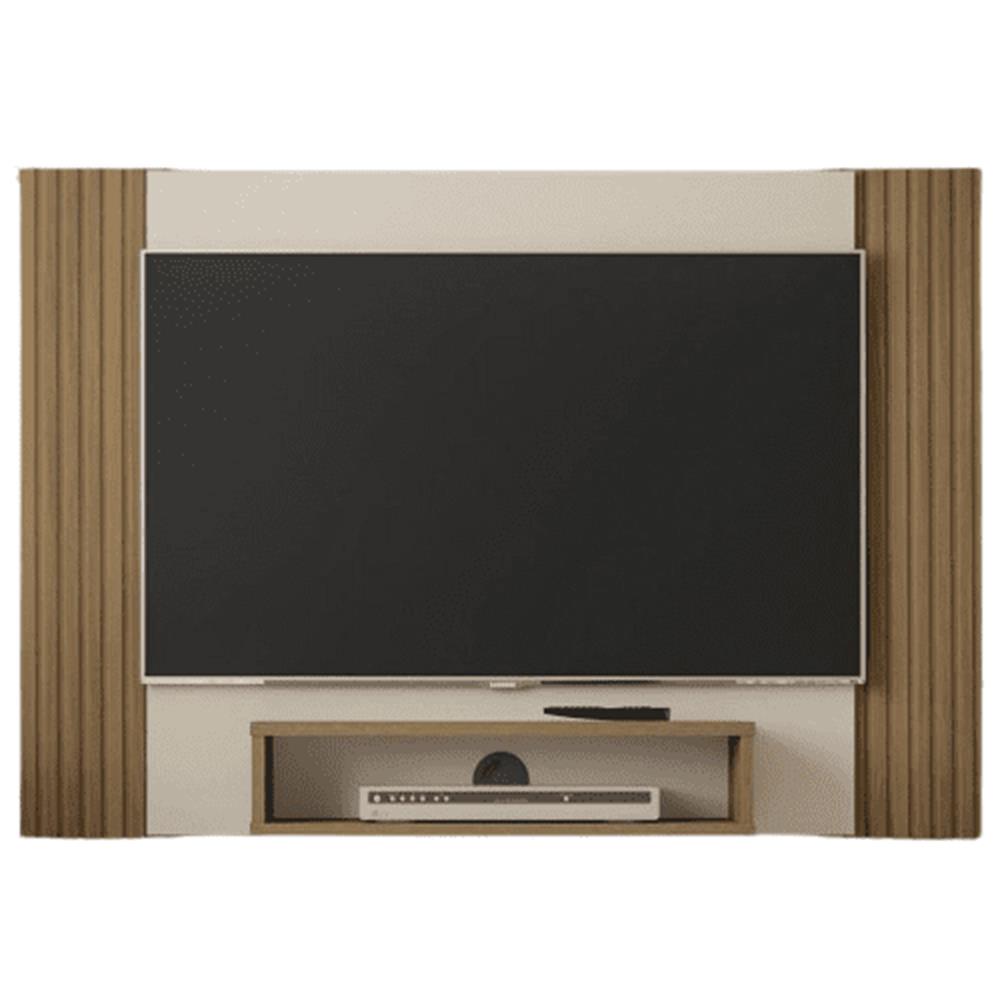 Painel Artely Cine Cor Pinho Ripado C/off White
