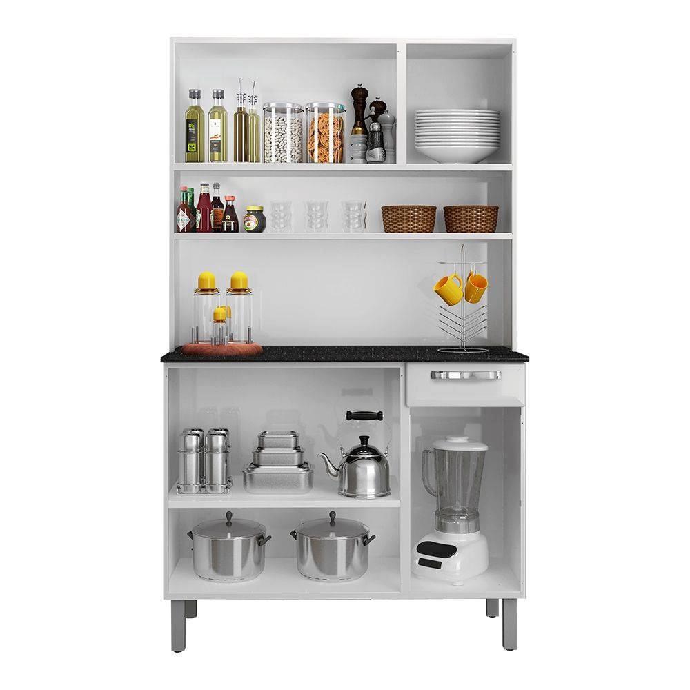 Imagem do produto Armário de Cozinha Itatiaia Rose I3G1-105 Branco