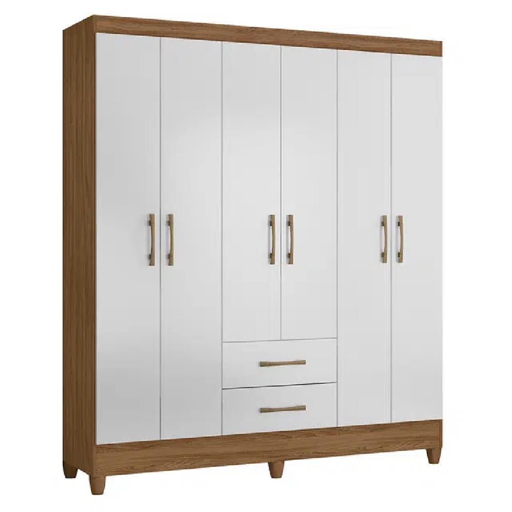 Guarda-roupa Moval Panama 953026 Nat/ Bra