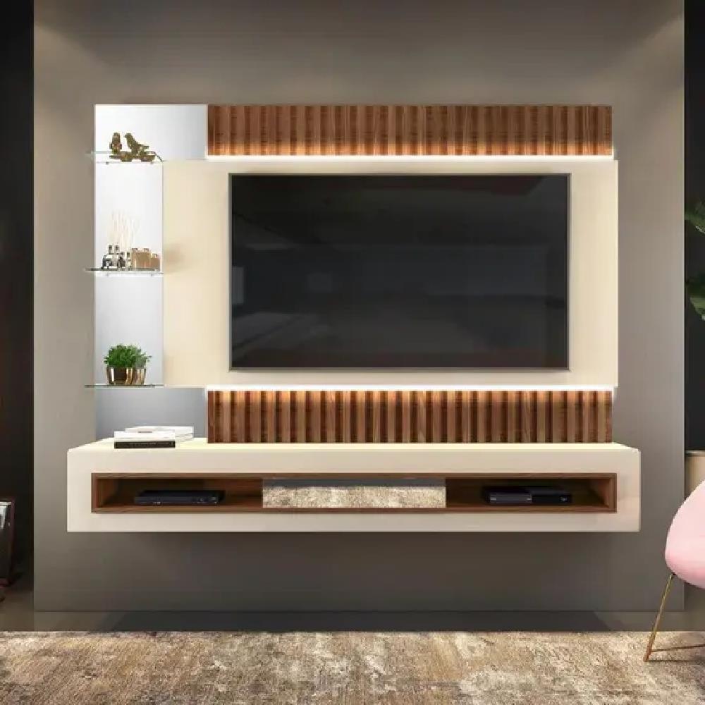 Imagem do produto Painel Dj Moveis Retti Off White/marroquim