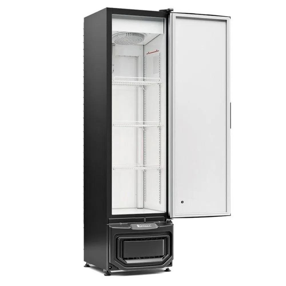 Imagem do produto Refrigerador Gelopar Cervej.gcb-23e Vert. Gw/ti/220v 60hz 228l 60 Garr.600ml+20 Lat.350ml Porta Cega