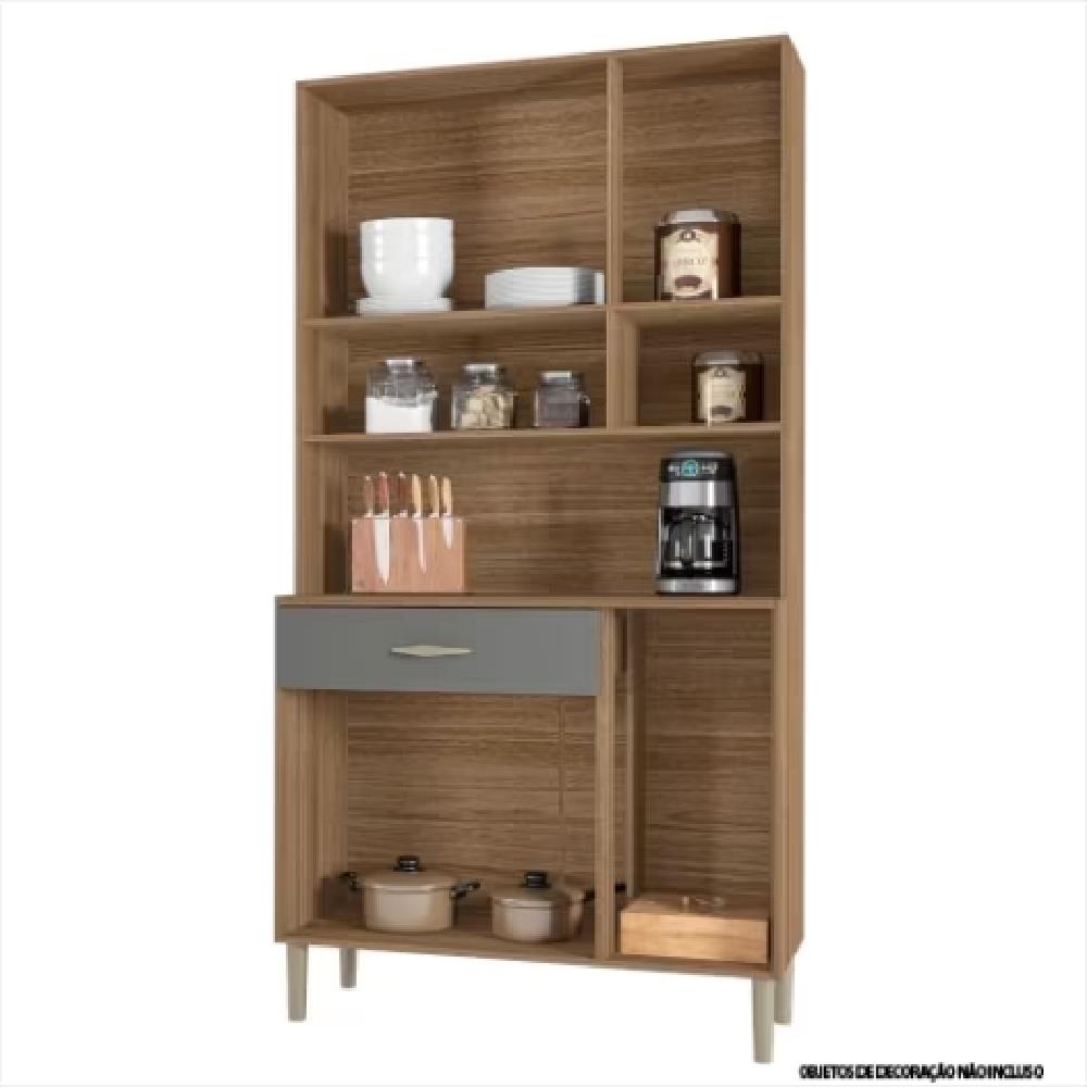 Imagem do produto Armario Kits Parana 6p Golden Freijo Gris