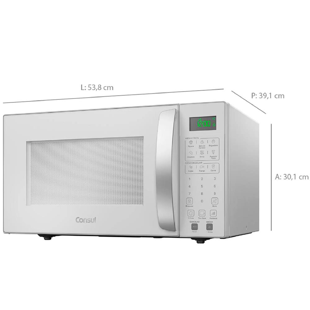 Imagem do produto Forno Microondas Consul 32l Cms46abbna 220v 60hz 14793 7 Cl a