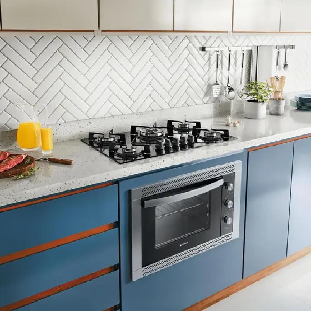 Imagem do produto Fogao Atlas Cooktop 5-bc Gas Utop Tc Pto
