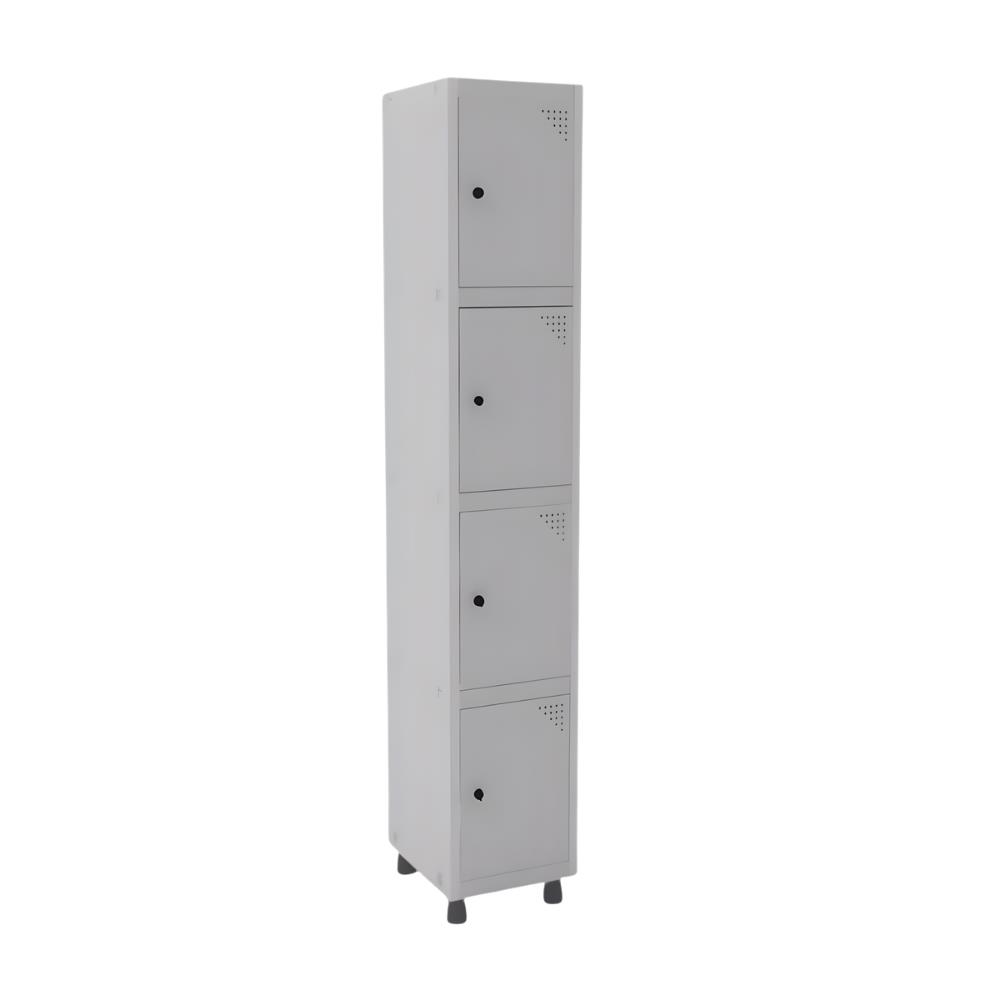 Armario Pandin Aco 4056 Mt 1v 4 Ptas Cinza/cinza