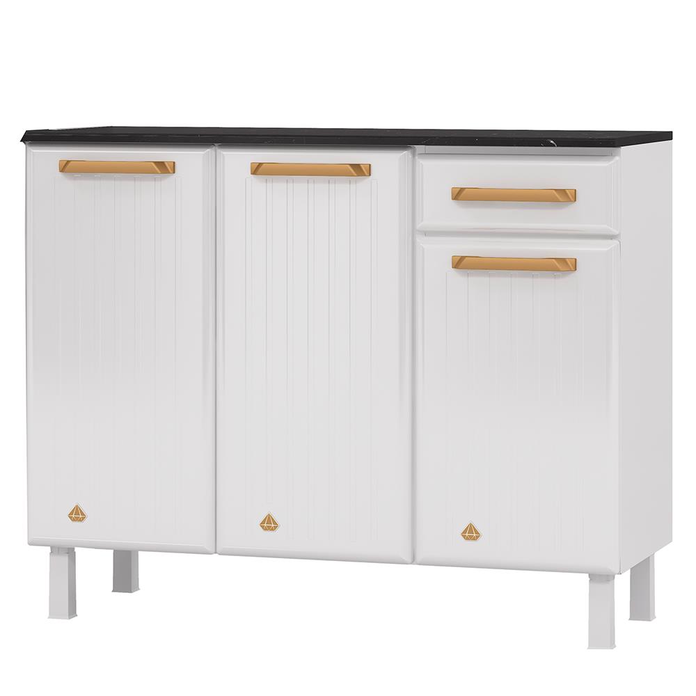 Balcao Telasul Triplo Diamante New Smart 1gv C/tam 15mm Branco