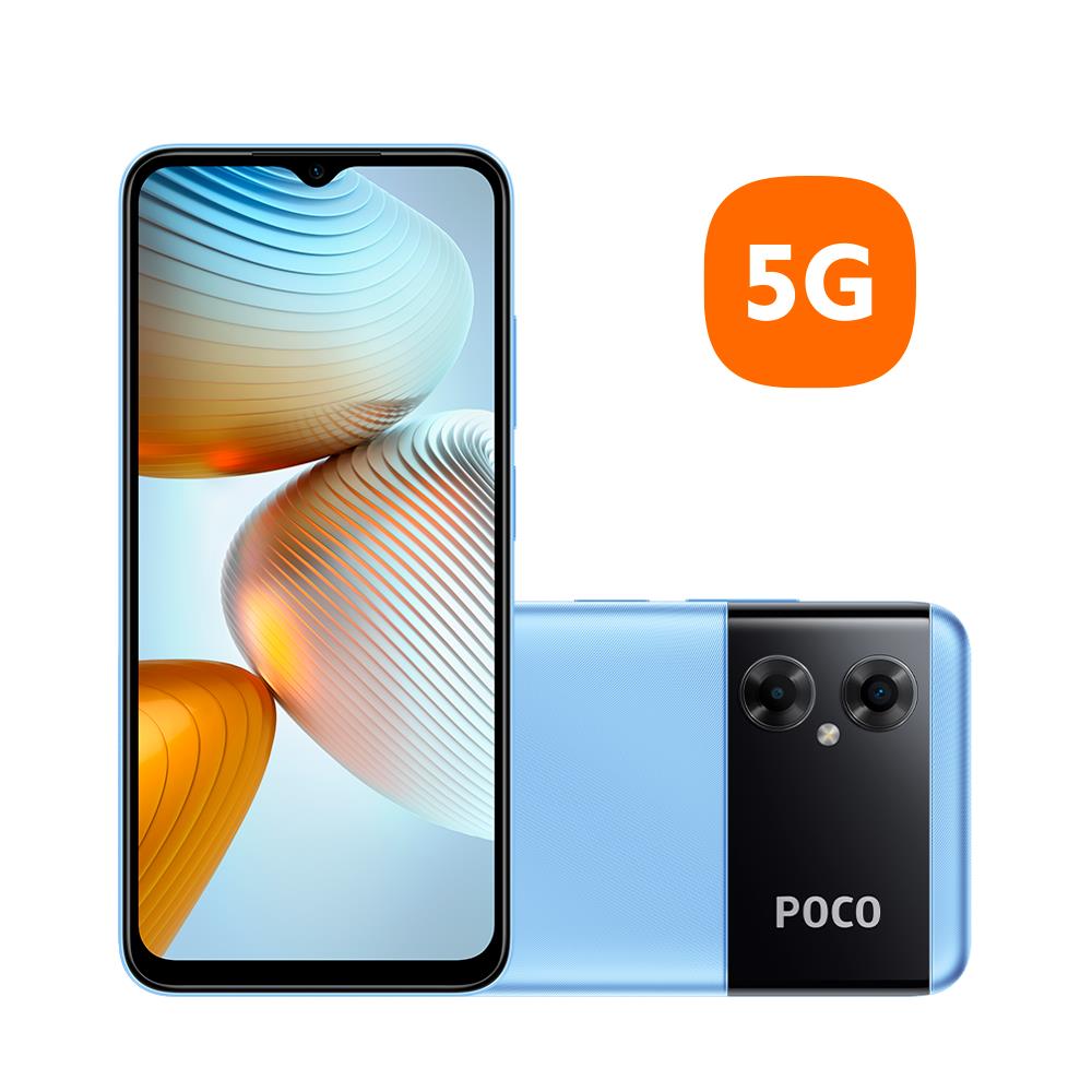Celular Xiaomi Poco M4 5g 6gb+128g 347 Azul