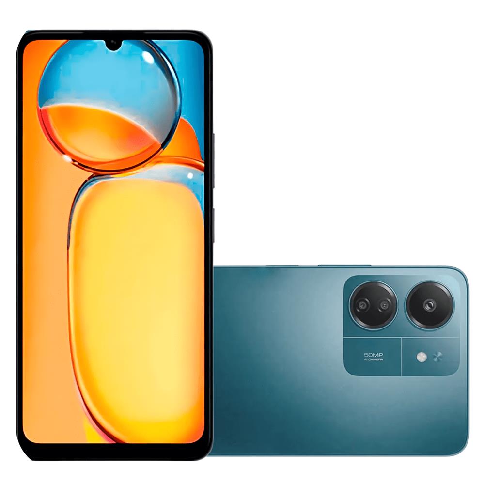 Celular Xiaomi Redmi 13c Br 8+256gb Azul Tl 6,74"