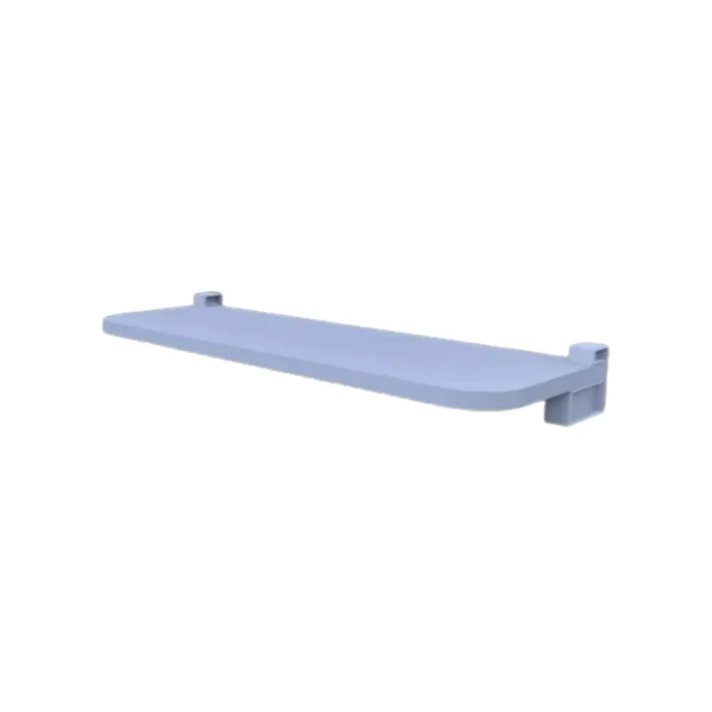 Prateleira Azul C/ Suporte Serenity 1,5 25x100 Prat.k