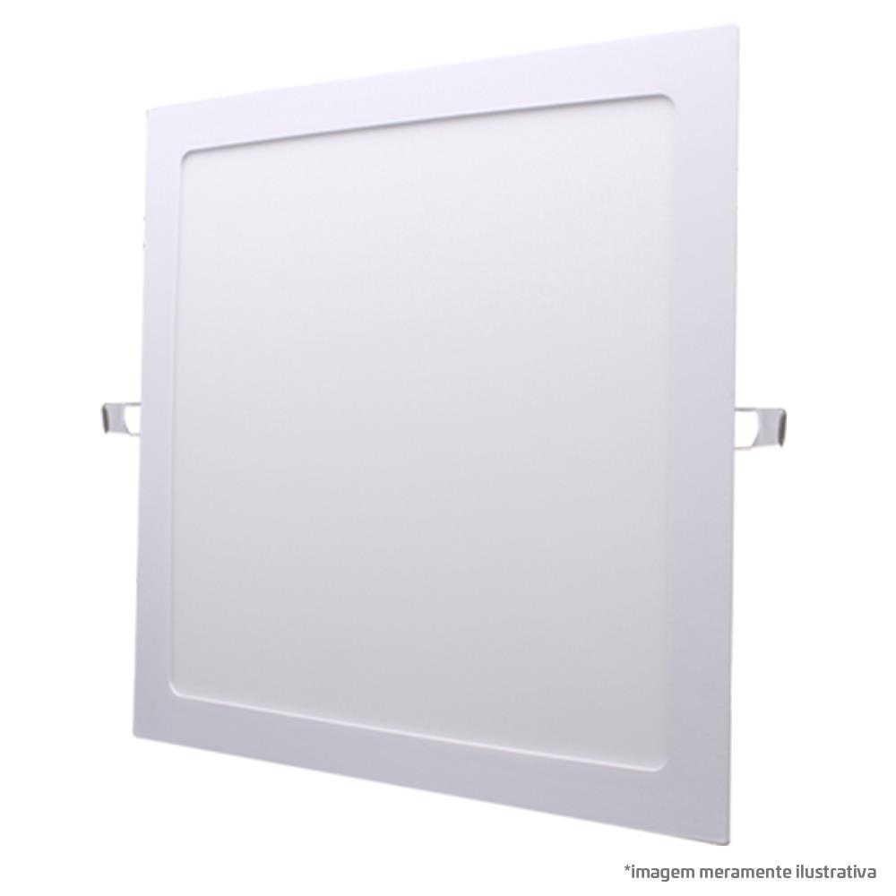 Painel Led Emb.18w Quadr. Luz Br Avant /taschibra/empalux