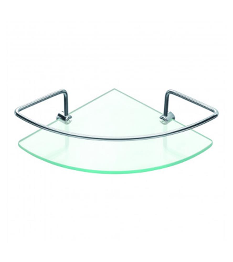Cantoneira Atlas 20x20cm Metal/vidro 3031-1