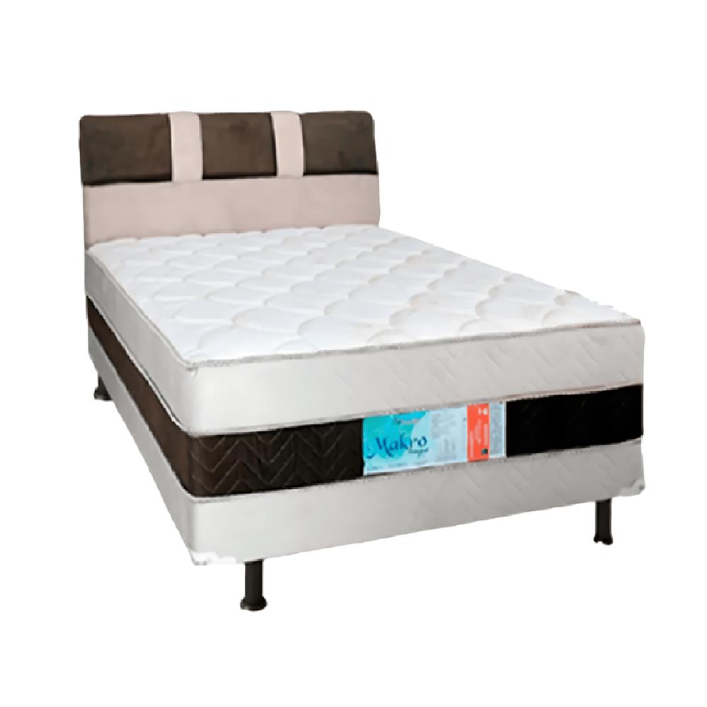 Colch Topazio Box + Cab.makro M.ensac.1,38 X 65x188